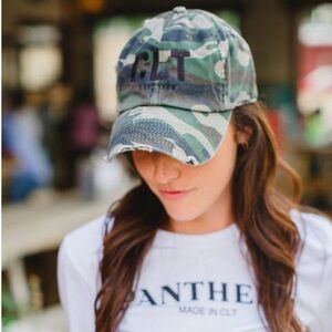 CLT Camo Baseball Hat